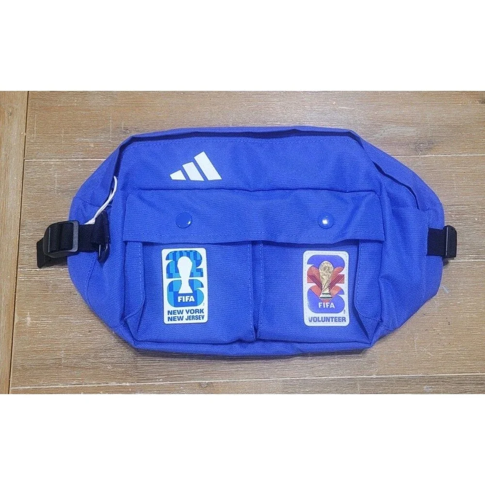 FIFA World Cup 2026 Volunteer adidas Crossbody Fanny Pack Bag | New York Jersey
